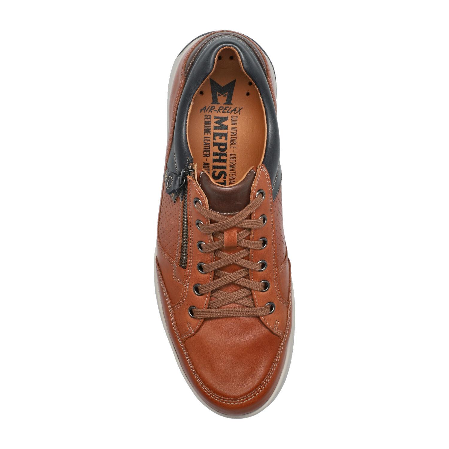 lacets homme modèle Lucca noisette - Mephisto